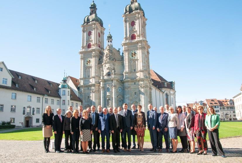 Zahraniční spolupráce sdílení dobré praxe s kantonem Saint Gallen 9.