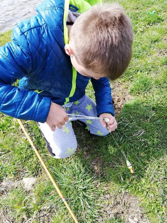 Vyráběla se malá velikonoční ozdoba. Děkujeme všem za účast.