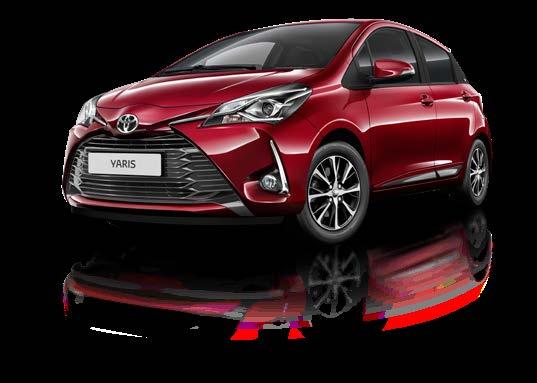 VÝHODY Objevte, proč je právě Toyota Yaris skvělou volbou ZA PRVÉ: ZÁRUKA Na každý nový vůz Toyota se vztahuje záruka po dobu 3 let / 100 tisíc km.