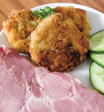 Vymačkáme přebytečnou vodu. Do topinamburu přidáme vejce, utřený česnek, majoránku, sůl a pepř. Směs dobře promícháme s moukou. Smažíme na rozpáleném oleji po obou stranách.