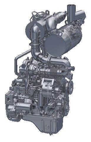 VGT KDOC KCCV SCR Splňuje požadavky normy EU Stupeň IV Motor Komatsu normy EU Stupeň IV je produktivní, spolehlivý a efektivní.