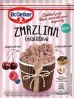 Oetker 1 zarovnaná KL prosátého Holandského kakaa Dr. Oetker 100 g zakysané smetany Na ozdobení: 1 balení Polevy tmavé Dr.