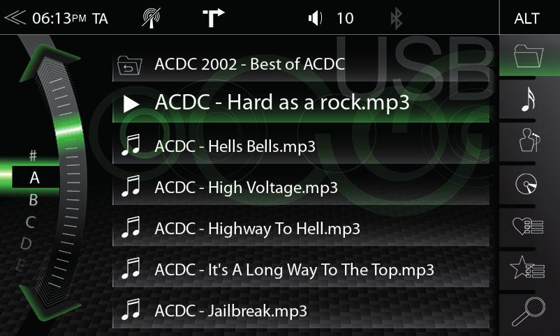 SEZNAM SKLADEB (AUDIO) FUNKCE SMART PLAYLIST (AUDIO) Existují různé seznamy skladeb.
