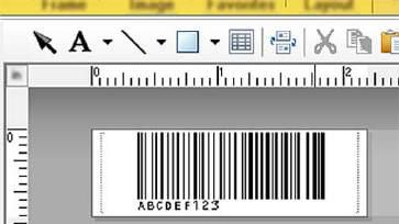 Tisk štítků pomocí funkce P-touch Template Rozšířený tisk šablony 6 Stáhněte šablonu a naskenováním čárového kódu vytiskněte kopii nebo vložte naskenovaná data do jiné šablony.