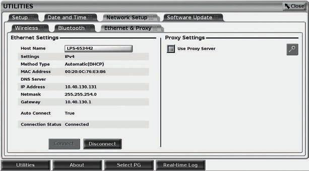 Ethernet Connectivity Contact your network administrator and refer to Table 1 on page 17 for the settings required to connect to your Ethernet network.