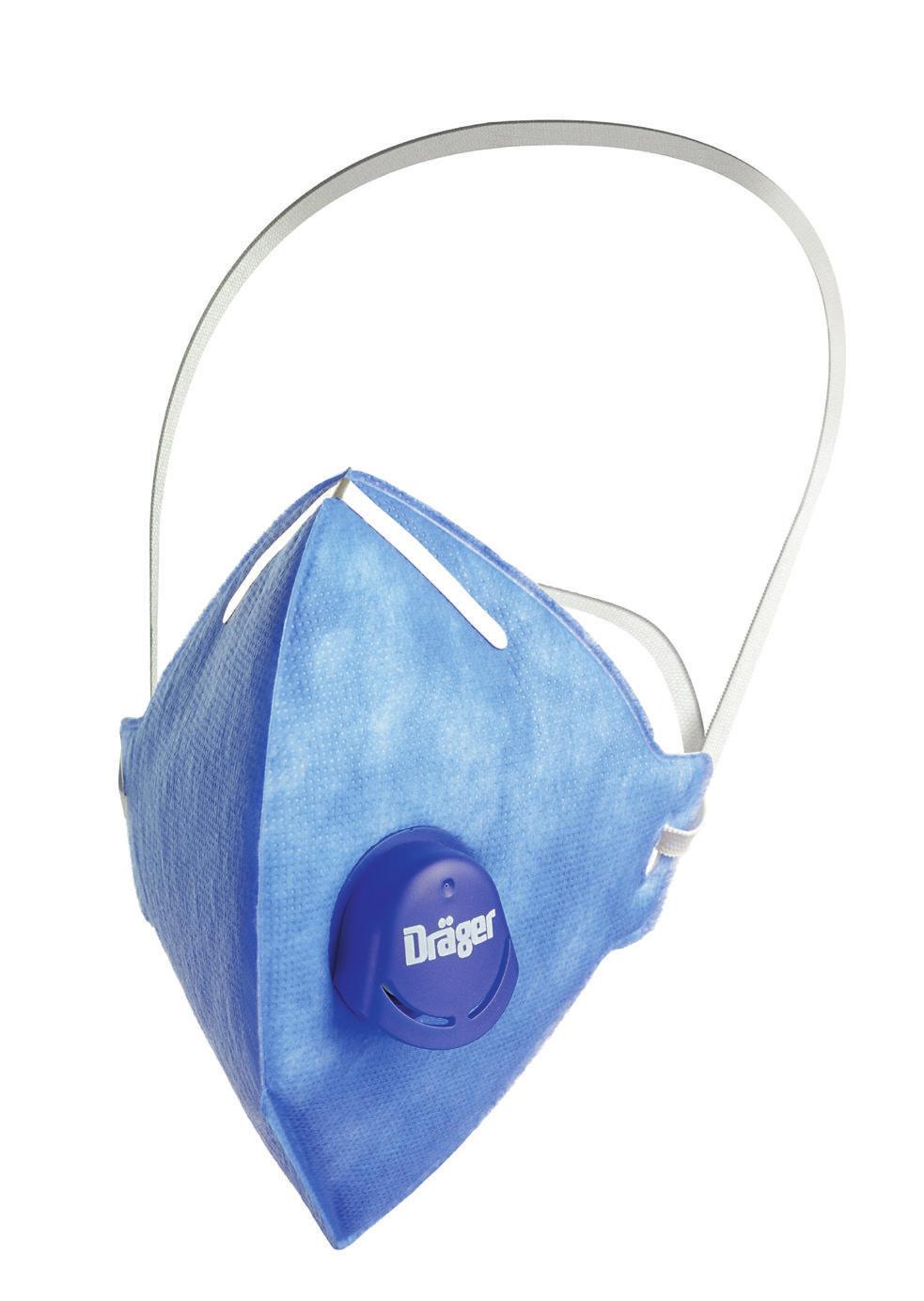 Dräger X-plore 1700 Filtrační polomasky Dýchejte v pohodě a zůstaňte v bezpečí: Díky masce Dräger X-plore 1700 budete dýchat snadno a pohodlně.