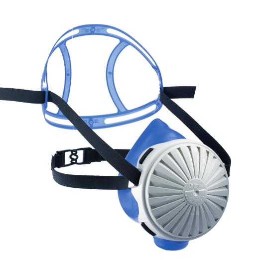 Dräger X-plore ST-1762-05 Dräger X-plore je opakovaně použitelnou alternativou k jednorázovým prachovým maskám.