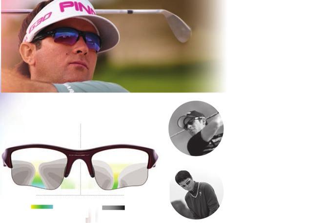 PROGRESIVNÍ TECHNOLOGIE OTD BRÝLE NAVRŽENÉ PRO SPORTOVCE GOLF STANDARDNÍ ČOČKA GOLFOVÁ ČOČKA ZÓNA TRASY Dlouhá
