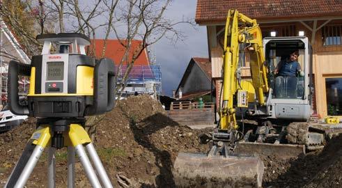 vzdálenosti Pokrývá veškeré potřeby stavby