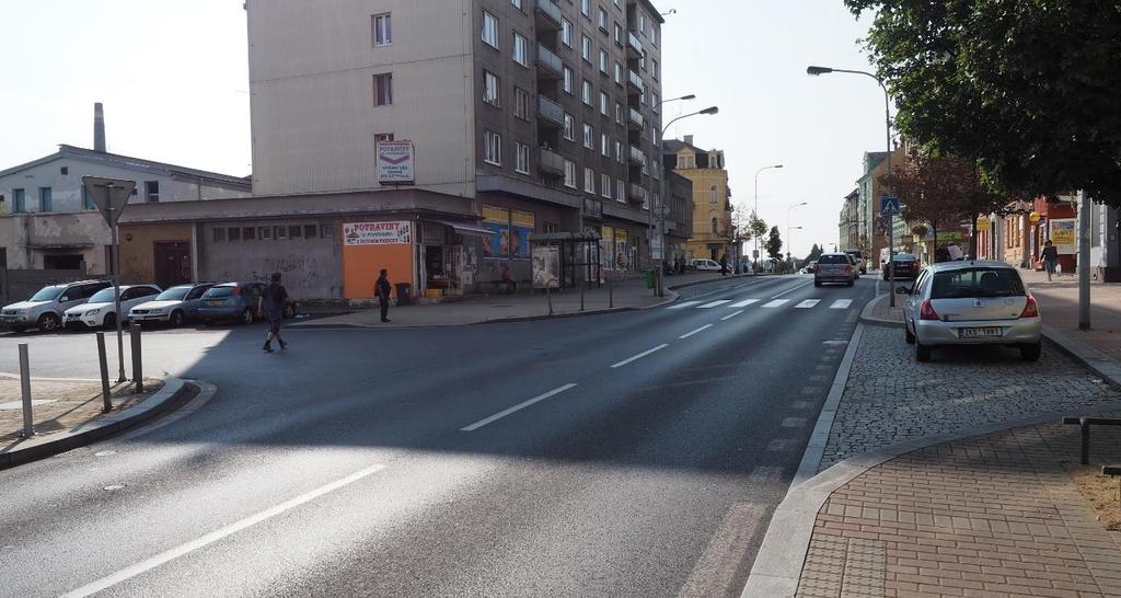 Přechod pro chodce na ul. Sokolovské zatím neřešeno Přechod pro chodce na ul.