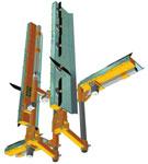 délkou čepelí 430 mm, nastavení rotace v