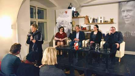 benefiční literární večer ve prospěch VDV pořádaný Deutsche Freunde und Förderer der Olga Havel Stiftung v Berlíně 7. 11.