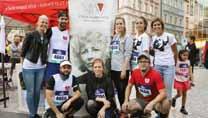 Sport pro charitu Cílem tohoto projektu je zapojit sportovce do charitativních sbírek. Běžeckých závodů RunCzech se účastnilo 230 běžců dobré vůle.