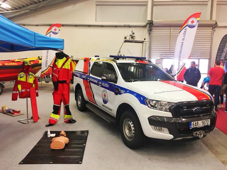 K vidění byl například člun Sportis 7500 osazený dvěma motory o celkovém výkonu 300 HP, zásahový hliníkový prám, zásahové vozidlo Ford Ranger a další vybavení pro záchranu a pomoc na vodních plochách.