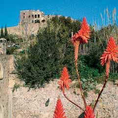 Aragonský hrad střeží ostrov termálů Ischii A56 Ischia, ostrov termálů Malebný ostrov v křišťálových vodách Neapolského zálivu s teplými termálními prameny léčba artrózy, gynekologických problémů,