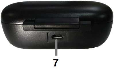 nabíjecího pouzdra 4 Kontrola baterie nabíjecího pouzdra 5