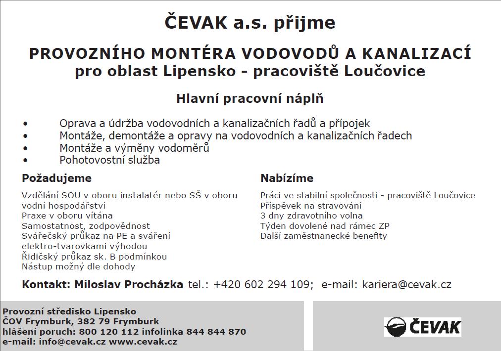 REHABILITACE NOVĚ OTEVŘENO Od 29. 4. 2019 rehabilitace ve zdravotním středisku ve Vyšším Brodě.