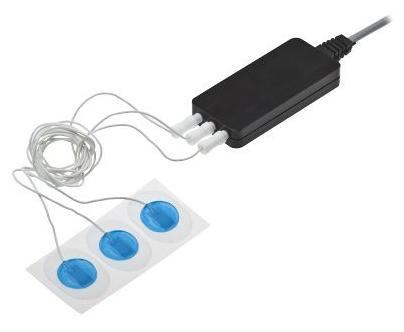 2.1.7. EMG předzesilovač PEMG EMG předzesilovač slouží k zesílení svalového napětí (0 500µV) na úroveň vhodnou pro univerzální vstupy CH1 až CH4 (zesílení přibližně 1000 ).