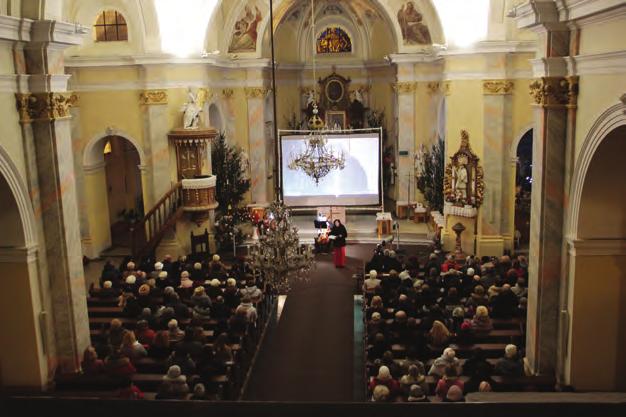 Koncert byl famózní, zpěvačka měla skvělou formu, což dokazovala tím, že v našem kostele uzpívala bez jakékoliv techniky, mikrofonu všechny předem pečlivě vybrané skladby.