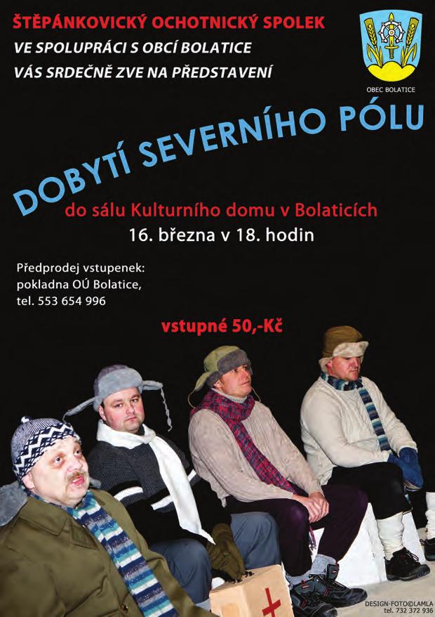 Štěpánkovický ochotnický spolek Pozvánka na výstavu Vážení spoluobčané, dovoluji si vás pozvat na výstavu fotografií paní Marie Šoltysové a Kristiny Adamcové, studentek Univerzity třetího věku v
