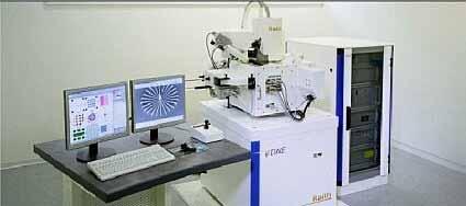 New EBL equipmentl e_line 1 Raith, BRD 1 - laserově-interferometricky řízený stolek (4 pojezd,