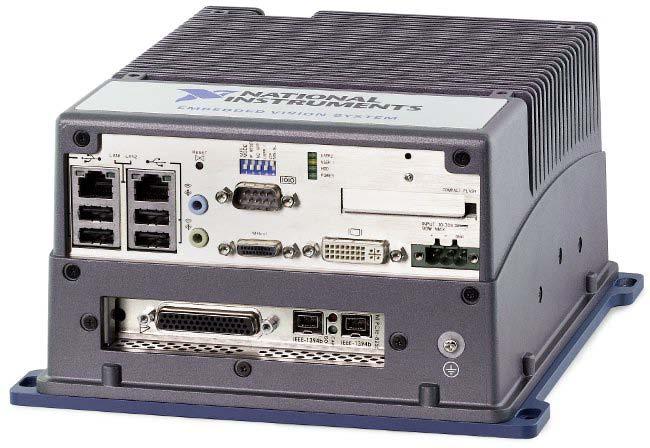 NI Embedded Vision System Plnohodnotné PC s jedním PCI(e) slotem Volitelně Widows nebo LV Real Time Výkonný, kompaktní, odolný a spolehlivý Několik