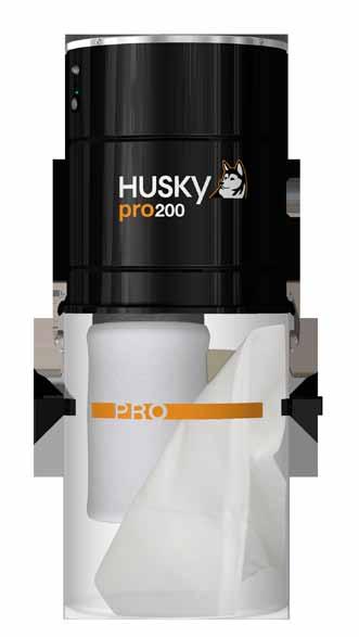 HUSKY Pro 200 HUSKY Pro 200 P20-290-EU-H Agregát pro suché i mokré sání Počet zásuvek 10 ks Max.