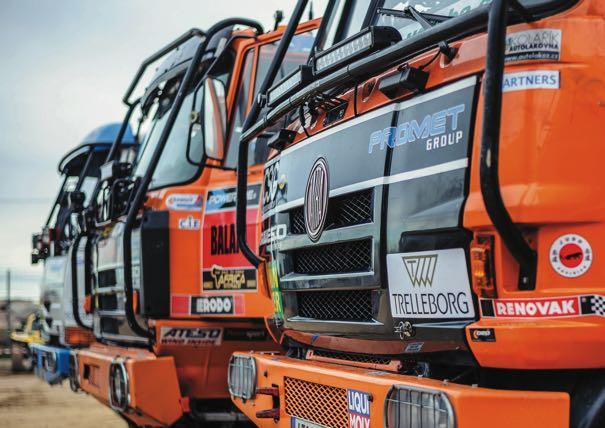 The quality of air springing has been proved several times in the demanding Africa Eco Race with the track length 6500 km, going across France, Morocco,