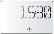 Stiskněte tlačítko comfort (9), na panelu se zobrazí čas pro zahájení funkce comfort - ON. 2. Otáčením voličem teploty vody (4) nastavte aktuální čas hodiny a minuty. Uložíte tlačítkem comfort. 6.