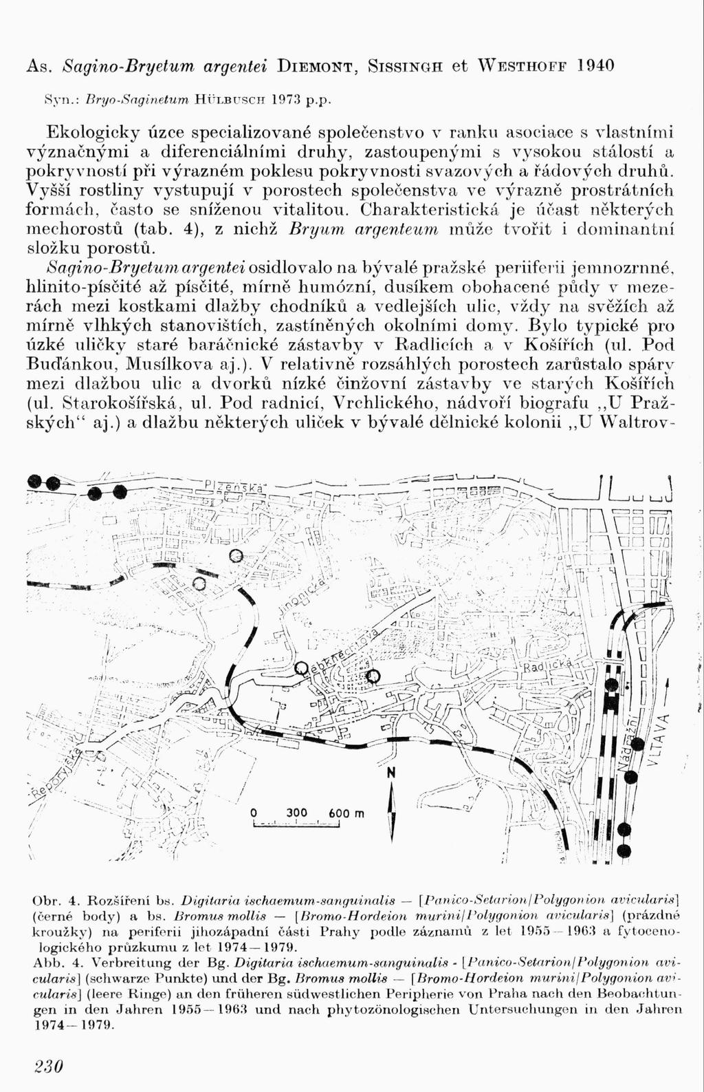 As. Sagino-Bryetum argentei DIEMONT, SissINGH et WESTHOFF 1940 Syn.: Bryo-Saginetum H ú LB USCH 1973 p.
