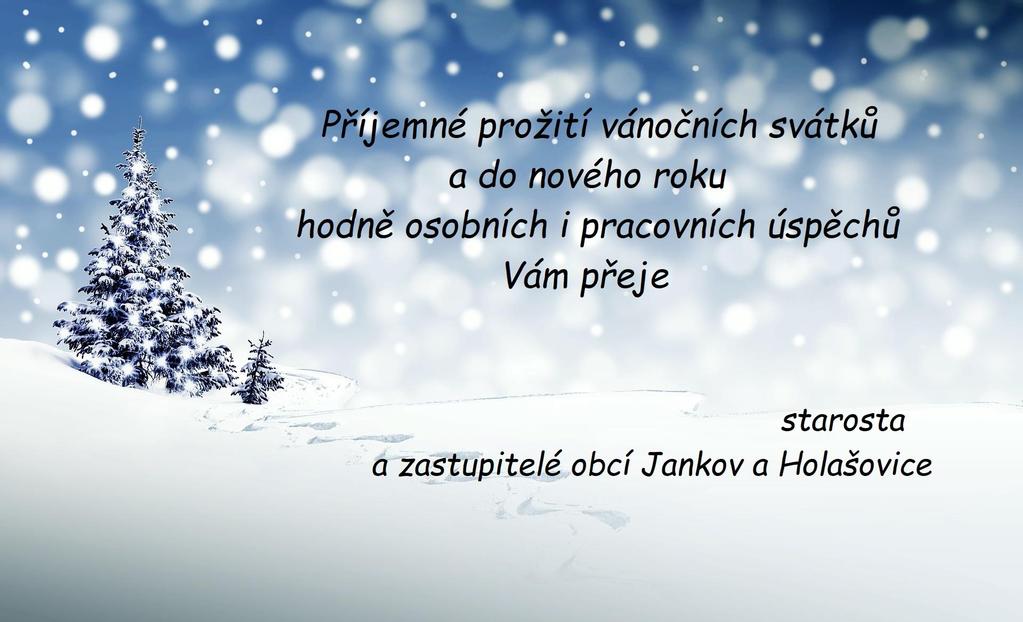 Zima není tak bohatým období na společné akce, ale věřím, že se jistě potkáme na plesech pro velké i pro malé nebo na holašovickém masopustu.
