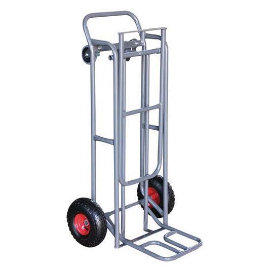 nosnost: 200 kg rozměry sklopné lopaty d x š: 57 x 40 cm rozměry v x š x h: 102-128 x 60 x 60 cm rozměr ve složeném stavu v x š x h: 102 x 60 x 9 cm typ kol: plná materiál kol: polypropylen průměr