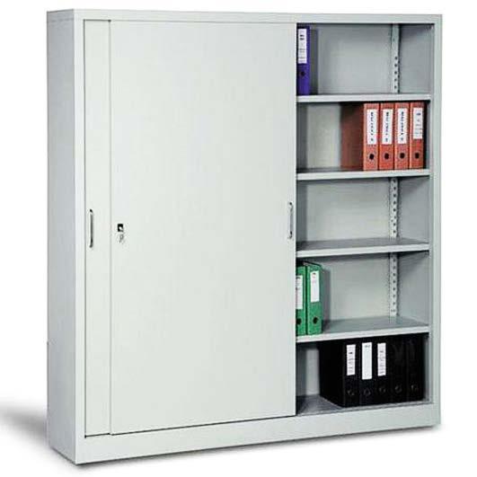 Kancelářské skříně, zásuvkové boxy a stojany Otočná skříň na pořadače průměr 81 cm, šedá, 5 pater Otočné skříně na šanony. Jednoduché otáčení díky ložisku v nosném kříži.