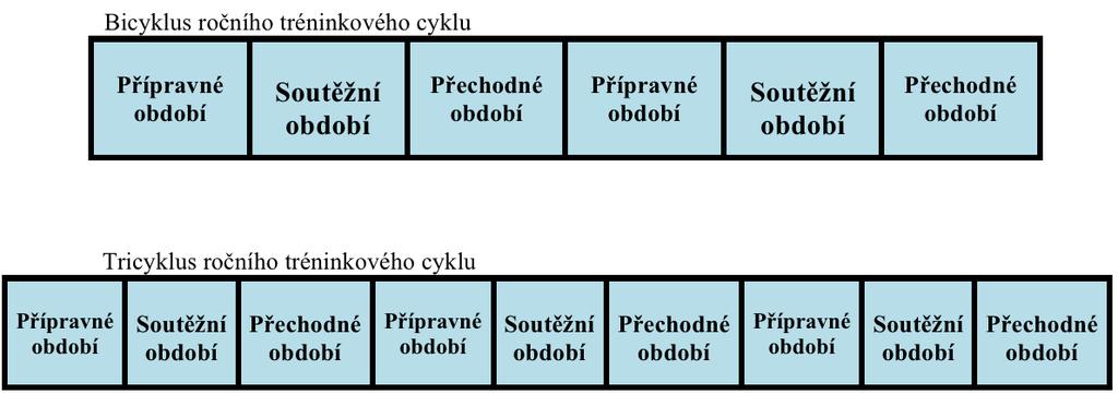 klade se důraz na komplexní tréninkové činnosti dostatek regenerace organismu zdůraznění psychologické přípravy využití speciálních cvičení Závodní období Hlavním úkolem v tomto období je dosažení