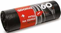 Q-Pytle ldpe 60 l silné 60 80 cm, 24 mμ. Role 10 ks. Q-Pytle ldpe 120 l silné 70 110 cm, 28 mμ. Role 10 ks. Q-Pytle ldpe 30 l zatahovací 50 60 cm, 22 mμ.