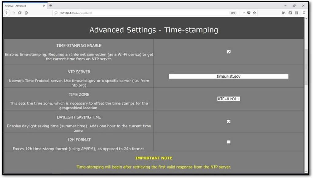 5. Zaznamenávání data a času (pouze verze Pro / Max) (Poznámka: Pro zaznamenávání času je potřeba keylogger připojit k internetu.