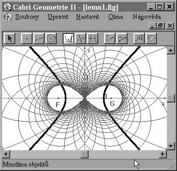 Literatura Obrázek 3 Obrázek 4 [1] Čechová, L.: Software pro výuku geometrie, http://www.math.muni.cz/~mlc/geom/ [2] Čechová, L.: Cassiniho ovál na počítači, Sborník 21.