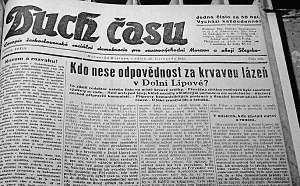 Komunisté kdysi udělali z četníků krvelačné bestie. Obvinili je, že 25. listopadu 1931 vypukla frývaldovská stávka vobci Dolní Lipová.