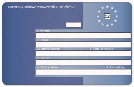 ehealth - Evropa - Česká republika - 2006 EHIC okem čitelná verze vydána v letech 2004/5 nejrychleji v EU IZIP Zdravotní knížka na internetu může obsahovat všechny informace o zdravotním stavu je