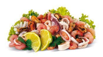 MOŘSKÝ KOKTEJL, sáček 700g, vlastní receptura - bez surimi Slávka zelená - Perna viridis, z chovu v Thajsku;