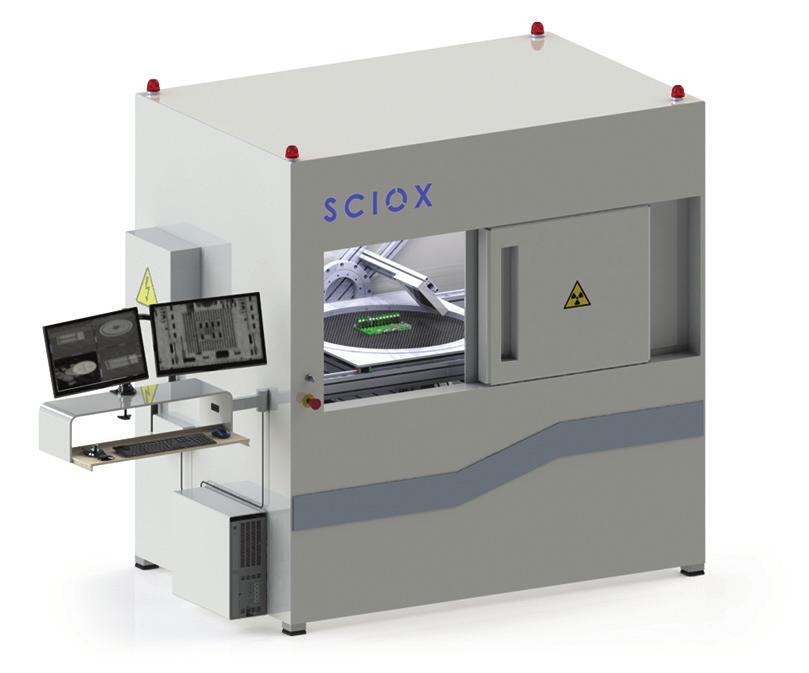 SCIOX SMT SCIOX ANGLE Všestranný rentgen pro kontrolu elektroniky SCIOX SMT je kompaktní RTG přístroj pro kontroly kvality osazování.
