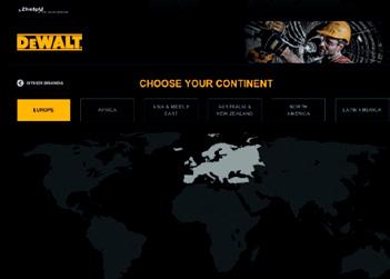 se servisu DEWALT: Technické údaje produktů Pokyny k obsluze Technické vlastnosti Seznam