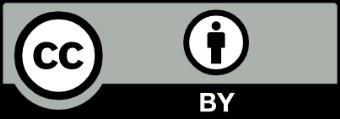 Toto dílo podléhá licenci Creative Commons CC BY 4.0. Dílo je možné libovolně šířit a upravovat za předpokladu uvedení citace tohoto díla.