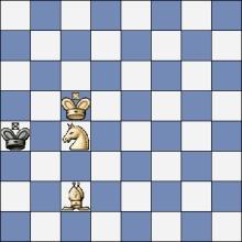 Capablanca učí šachy Jak matit střelcem a jezdcem Než se vrátíme zpět ke střední hře, objasníme si ještě dvě důležité koncovky: mat střelcem a jezdcem a výhru v koncovce dámy proti věži.