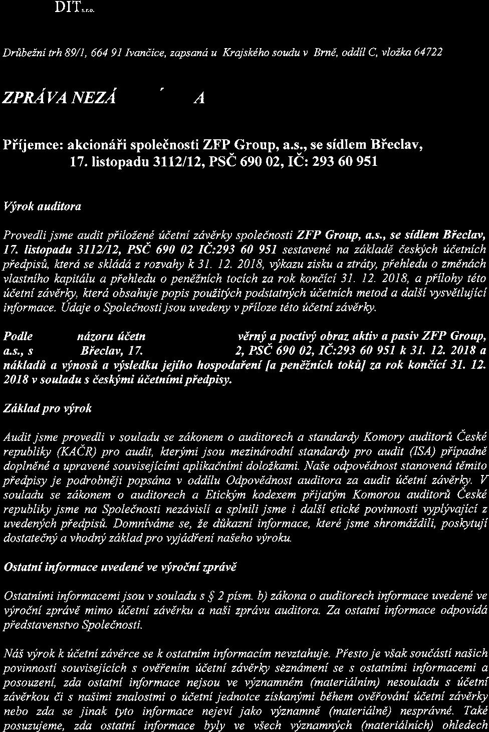 28 ZPRÁVA