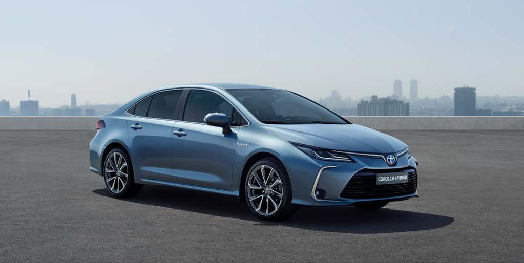 Nová Corolla Sedan Hybrid Toyota = HYBRID 4. generace SPOTŘEBA 3,4 l/100 km NEJOBLÍBENĚJŠÍ VERZE COROLLA Sedan 1.8 Hybrid (122 k) aut.