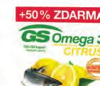 Hydratační péče o pleť L 279 229 GS Omega 3 CITRUS 100 + 50 kapslí 3000 mg rybího oleje s vysokým