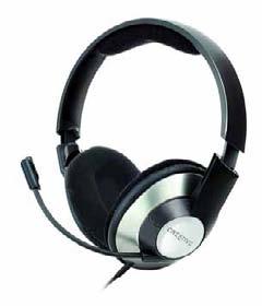 20Hz-20000Hz ovládání hlasitosti odnímatelný mikrofon Jack 3.