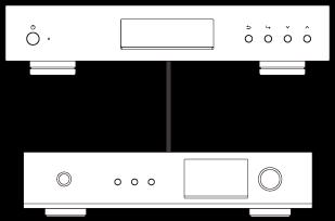 USB-DAC Přehrávání hudebních souborů na N1 nebo USB disku Pro streamování hudebních souborů v N1 nebo USB disku do USB-DAC použijte tlačítka na jednotce nebo ovládací aplikaci pro mobilní zařízení.