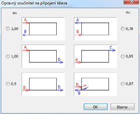 Je nutné zadat u jednotlivých skupin teplotní spád t 1 / t 2 / t i a